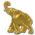 Elephant 2 Lapel Pin